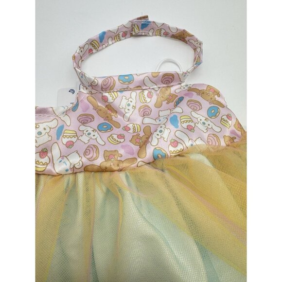 Build A Bear Sanrio Mocha Halter Top Spring Tulle Dress Cinnamoroll & Milk - Picture 2 of 4